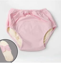 Adult Diaper Underwear Breathable Cotton Elderly Incontinence Leak-Proof Briefs Men Women Reusable Disability Care Triangle Pant