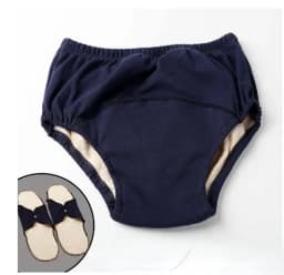 Adult Diaper Underwear Breathable Cotton Elderly Incontinence Leak-Proof Briefs Men Women Reusable Disability Care Triangle Pant