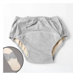 Adult Diaper Underwear Breathable Cotton Elderly Incontinence Leak-Proof Briefs Men Women Reusable Disability Care Triangle Pant