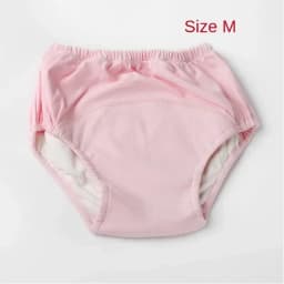 Adult Diaper Underwear Breathable Cotton Elderly Incontinence Leak-Proof Briefs Men Women Reusable Disability Care Triangle Pant