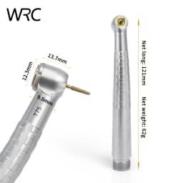 Dental LED High Speed Handpiece Shadowless Light Zero Retraction 4 Water Spray 2/4 Holes Air Turbine Handpiece for Dental Clinic