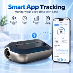 Resoxy Auto CPAP Machine Portable For Travel Sleep Apnea CPAP Machine Anti Snoring OSA Respirator with CPAP Mask Mini Ventilator
