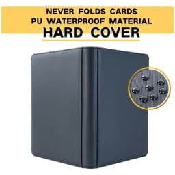 16 Pocket Card Binder - Premium Trading Card Binder Holds 1024 Cards, Ultimate protection for TCG & sports cards. Collector's d
