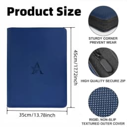 16 Pocket Card Binder - Premium Trading Card Binder Holds 1024 Cards, Ultimate protection for TCG & sports cards. Collector's d
