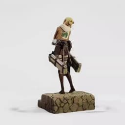 28cm Anime Attack On Titan Annie Leonhart Pvc Action Figures Window Display Toys Desktop Ornament Collectible Peripheral Gifts