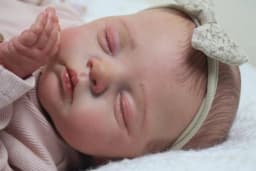 NPK 19-inch Newborn Irys Lifelike Reborn Baby Doll Hand-Painted Veins Soft Cloth Body Realistic Vinyl Skin Collectible Toy