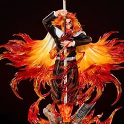 30cm Demon Slayer Rengoku Kyoujurou Anime Figure Rengoku Kyoujurou Figurine Pvc Model Statue Collection Decoration Desk Toy Gift
