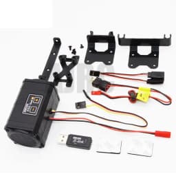 San Shi ESS-DUAL+ Dual Speaker Sound Group Simulation Emission Dedicated AXIAL TRX4 Mounting Bracket for Climbing Vehicle