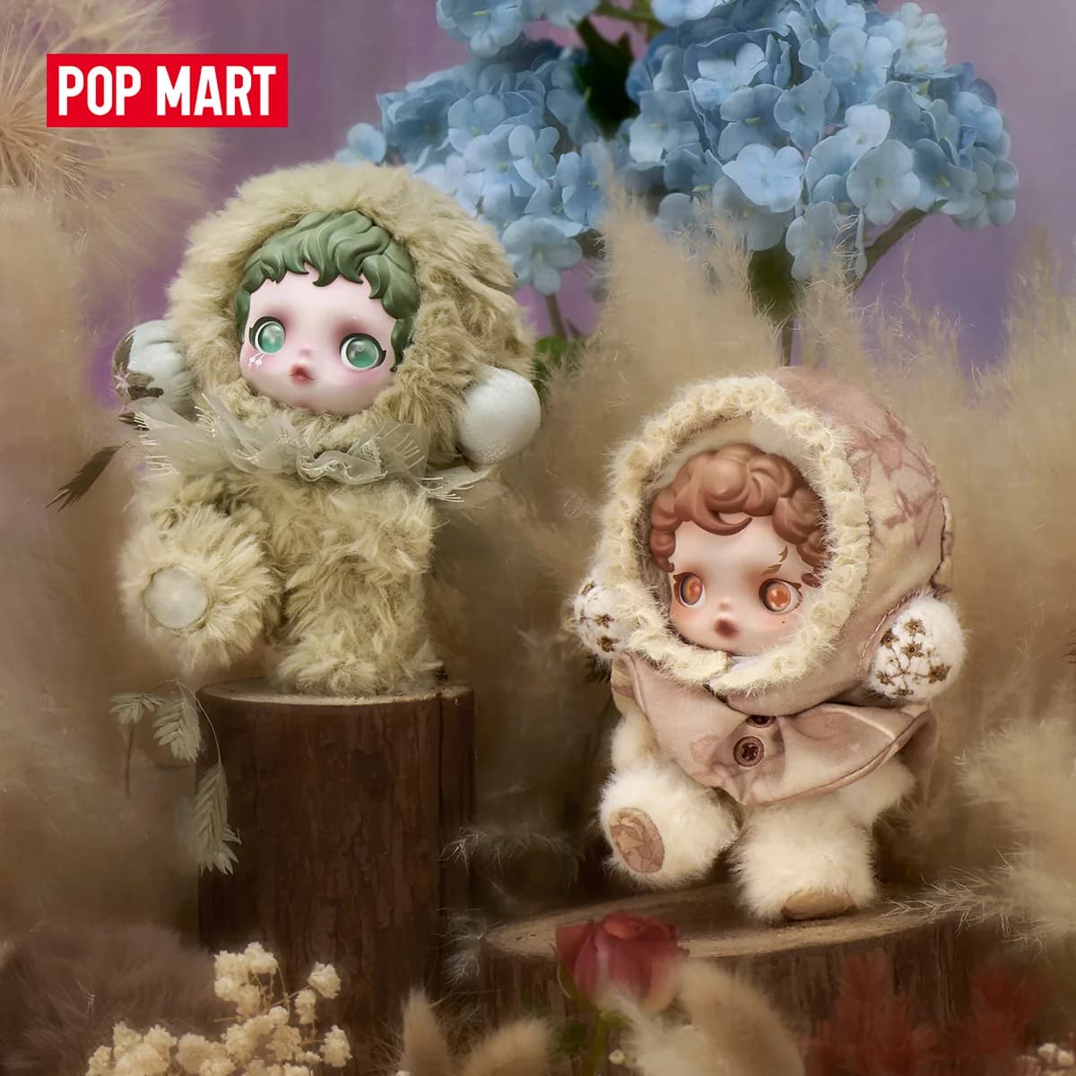 【RU】POP MART SKULLPANDA L’impressionnisme Series Plush Doll Blind Box 1PC/9PCS Mystery Box