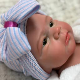 18Inch Open Mouth Elijah bebe reborn de silicona Doll With Paint Skin & Washable Body Handmade Soft Touch Lifelike Reborn Doll