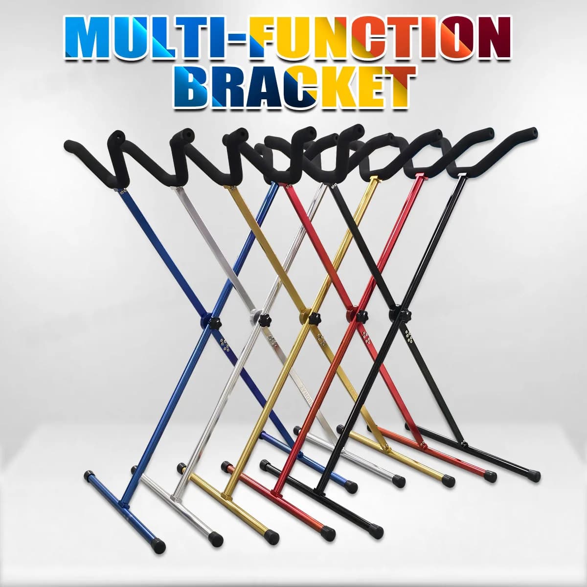 Model Display Stand Folding Aluminum Alloy Support Bracket for RC Toy Airplane Jet Boat or DIY Models