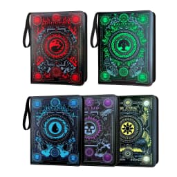 9 Pocket Card Binder with Sleeves 900 Double Sided Pocket Premium Collector Card Album,Card Collection Folder for Game,Sport