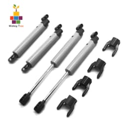 24PCS Grey Linear Actuator Push Rod 15L for  MOC Building Blocks 40918 61927 61904 61905 92693