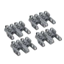 24PCS Grey Linear Actuator Push Rod 15L for  MOC Building Blocks 40918 61927 61904 61905 92693