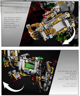 2700+pcs Iron Heroes Blocks War Robot Action Figures Building Sets Buster Mech DIY Bricks Toys for Adult Gift Cool Room Ornament