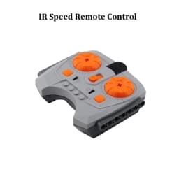 Technical MOC 88002 Power Functions Train Motor Kit with IR Remote Control, Compatible with 10219/10254