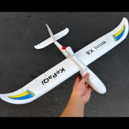 Surfer X8 Mini Version 800mm Drone Fixed-Wing Glider Introductory Practice Machine Electric Remote-Controlled Gliding Machine