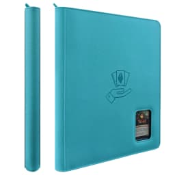 Toploader Binder, Holds 360 Top Loader, 9 Pocket Top Loader Binder for 3' X 4' Rigid Cards, Toploader Card Binder