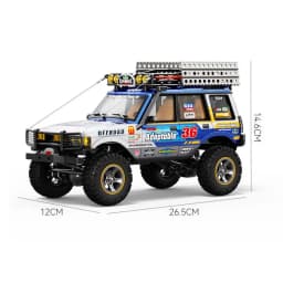 JXC LR1801 1/18 RC Simulation Electric Remote Control Model Car Crawler 2.4GHz RTR Adult Children's Toys