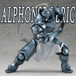 Fullmetal Alchemist Alphonse Elric Anime Movable Action Figurines Garage Kit Mechanical Arm Boy&Armor Knight Toy Collect Gifts