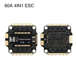 UAngel 4IN1 45A 60A ESC BLHELI_S Support 3-6S brushless motor Support DShot300 600 Multishot Oneshot PWM FPV F4 Flight Control