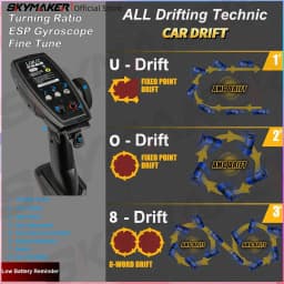 1/18 GTR R34 RWD RC Drift Car LDRC LD1899 2.4G ESP Gyro Alloy Metal Body LED Simulation Headlight Hobby RTR Racing RC Car Toy
