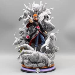 Naruto Anime Figure Akatsuki Pain 21cm Gk Figurine Pvc Statue Model Doll Ornament Collectible Desk Decora Toys Kids Xmas Gifts