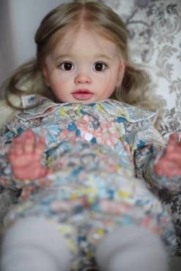 66cm Reborn Pippa Toddler Girl Bebe Dolls Huge Baby Size Popular Lifelike Soft Touch with Handmade 3D Skin Art Doll