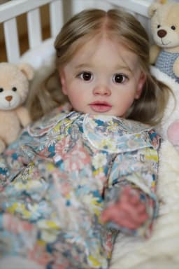 66cm Reborn Pippa Toddler Girl Bebe Dolls Huge Baby Size Popular Lifelike Soft Touch with Handmade 3D Skin Art Doll