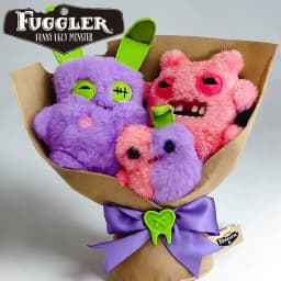 Fuggler Bouquets Series Set Funny Genuine Ugly Monster Doll Cute Plush Collectors Toy Girl's Birthday Surprise Mother's Day Gift