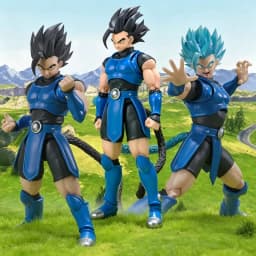 16cm Shf Dragon Ball Legends Super Saiyan Blue Shallot Articulated Action Figure Anime Collectible Model Toy Gift For Anime fans