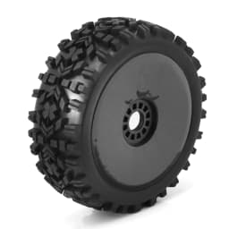RC 1/8 Buggy Tires and Wheels 17mm Hex Rubber Off Road Tyres for 1:8 Buggy Truck Car HSP Kyosho MP10 VRX HPI Hobao ARRMA Typhon