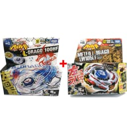 TAKARA TOMY Gyro X Toy BB104 BASALT HOROGIUM 145WD+BB105 BIG BANG PEGASIS F:D New with Original Packaging Set