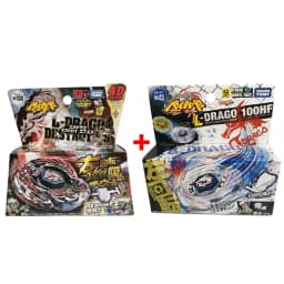 TAKARA TOMY Gyro X Toy BB104 BASALT HOROGIUM 145WD+BB105 BIG BANG PEGASIS F:D New with Original Packaging Set