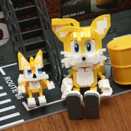 SEGA MOC Building Blocks Toys Hedgehog Brickheadzed Dr Eggman Tails Bricks Anime Game Figures Children holiday kids day Gift