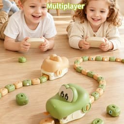 New Magnetic Remote-controlled Snake Toy Suitable For Two-player Combat Is An Ideal Choice For Children's Birthday Gifts