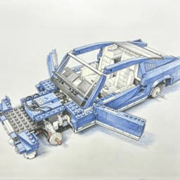 2026 New 1400+PCS Sports Racing Car Building Blocks Set Classic Car Collectible Model Festival Birthday Gift for Boys Hobbyists
