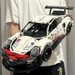 1580PCS Technical Racing Sports Car Building Blocks Set MOC Mechanical Supercar Model Toy Display Hobby Gift for Car Lovers