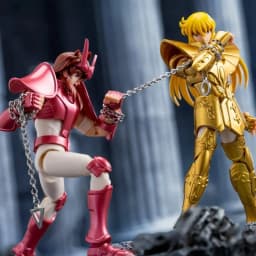 Genuine Blokees Saint Seiya Andromeda Shun Pisces Aphrodite Virgo Shaka Champion Class Action Figure Collectible Model Toy Gifts