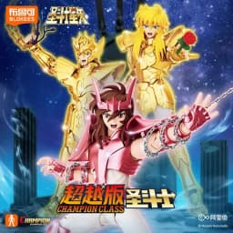 Genuine Blokees Saint Seiya Andromeda Shun Pisces Aphrodite Virgo Shaka Champion Class Action Figure Collectible Model Toy Gifts