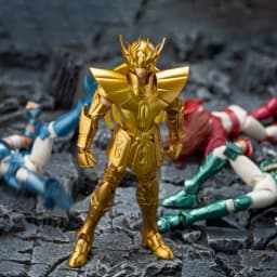 Genuine Blokees Saint Seiya Andromeda Shun Pisces Aphrodite Virgo Shaka Champion Class Action Figure Collectible Model Toy Gifts