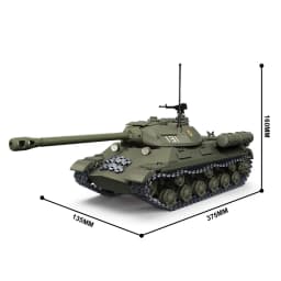 1421Pcs SU Series Tank IS-3 Heavy Tank WWII Military Building Blocks for Puzzle Assembly as a Birthday Gift