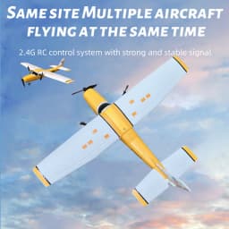 2.4GHz 2 Channel Remote Control Airplane Fixed Wing EPP Plane Outdoor Drone Electric RC Aircraft Adults Kids Toys Children Gifts