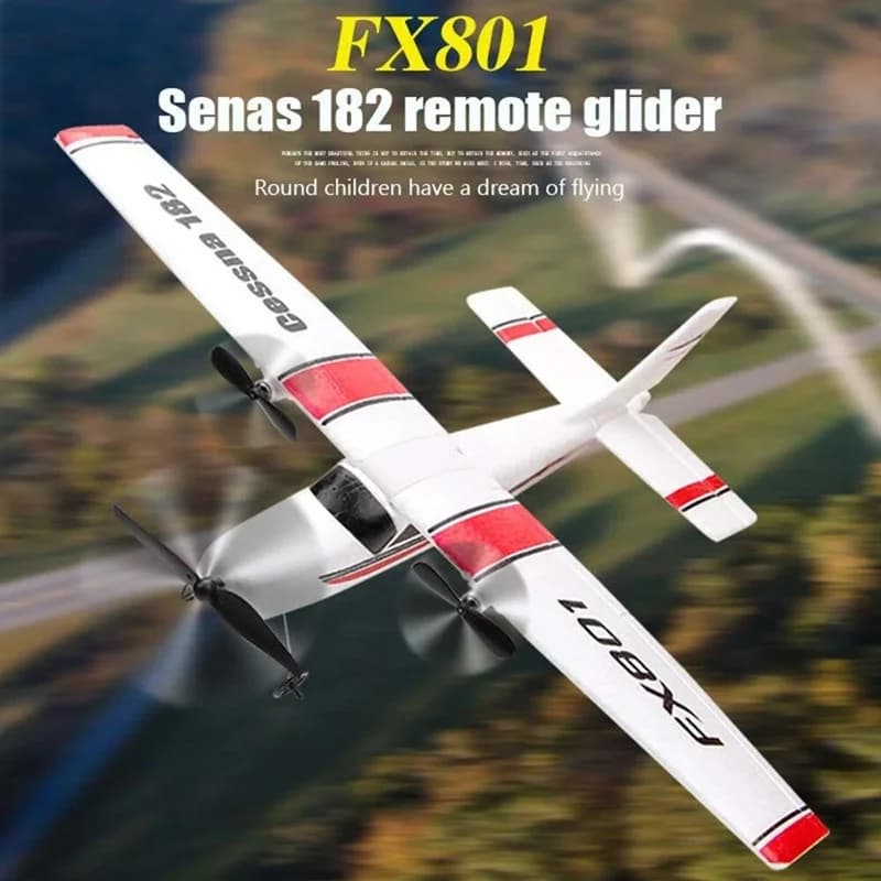 2.4GHz 2 Channel Remote Control Airplane Fixed Wing EPP Plane Outdoor Drone Electric RC Aircraft Adults Kids Toys Children Gifts