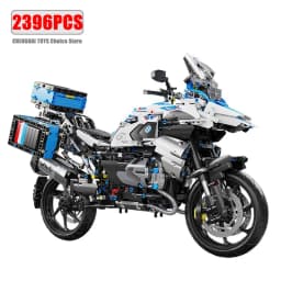 Tai Gao Le 1:5 motorcycle city sports fast racing motorcycle desktop ornament toy model building block boy gift toy