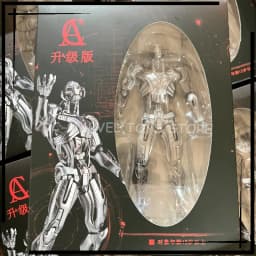 New Version In Stock AC Toys Ultron White Ryu Action Figures Kaiyodo Amazing Yamaguchi Avengers Ko Model Gift Toys