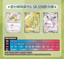 Pkm Card PTCG Simplified Chinese Zhu Zi Collected 151 Thin/Fat Box Change Series Card Ponyta Gengar Collectible Game Cards Gifts