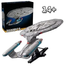 3600Pcs 2026 New 10356 Star Trek Enterprise NCC-1701-D Ship Building Blocks Bricks Model Toys For Birthday Children Gift