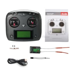 FLYSKY FS-i6S I6S 2.4G 10CH AFHDS 2A Centering Throttle Transmitter IA6B IA10B Receiver RetailBox for RC Cars Boats Drone Toys