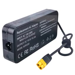 ToolKitRC ADP200 200W 4A Charger Power Supply Adapter DC19.5V 10.3A Supply XT60 Output Adapter for RC iSDT GTPower HotRC SkyRC